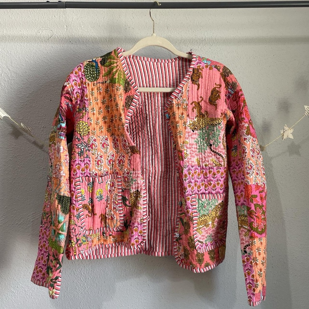 Colorful Patchwork Women's Jacket